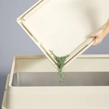 Große Katzentoilette mit Deckel, extra große Katzentoilette für große Katzen, XL Streuschale mit hohen seitlichen Wänden, nicht klebrig, auslaufsicher, einfach zu reinigen