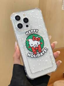 Christmas Wallet Phone Case, Anti-Drop Compatible With Iphone