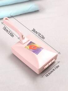 1pc Household Double Rollers Carpet Cleaning And Clothes Lint Removing Hair And Dust Removal Brush Multifunctional Cleaner