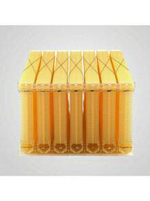 7pcs Auto Flowing Plastic Honey Hive Beehive Frames For Super Brood Beekeeping Boxes New