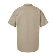 Dickies - Industrial Short Sleeve Work Shirt - S535 - Desert Sand - View 5