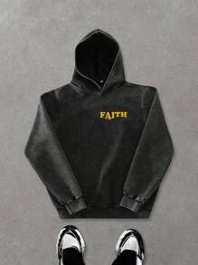 395 Super Soft Vintage Distressed Fleece Hoodie