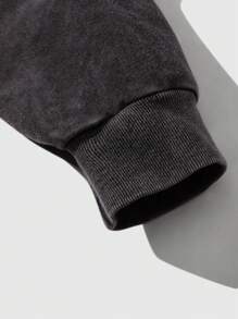 395 Super Soft Vintage Distressed Fleece Hoodie