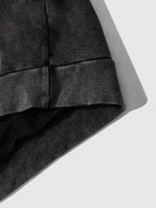 395 Super Soft Vintage Distressed Fleece Hoodie
