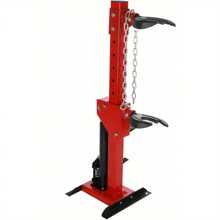 Hydraulic Spring Compressor 1 Ton (2200 Lbs) Strut Spring Compressor Hydraulic Coil Spring Compressor For Car Repairing And Strut Spring Removing (Red) - 紅色 - 查看 2