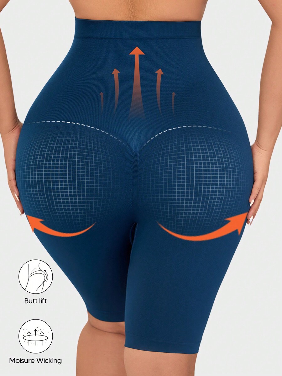 Maternity Shapewear Brief, High Waisted MidThigh Pregnancy Underwear