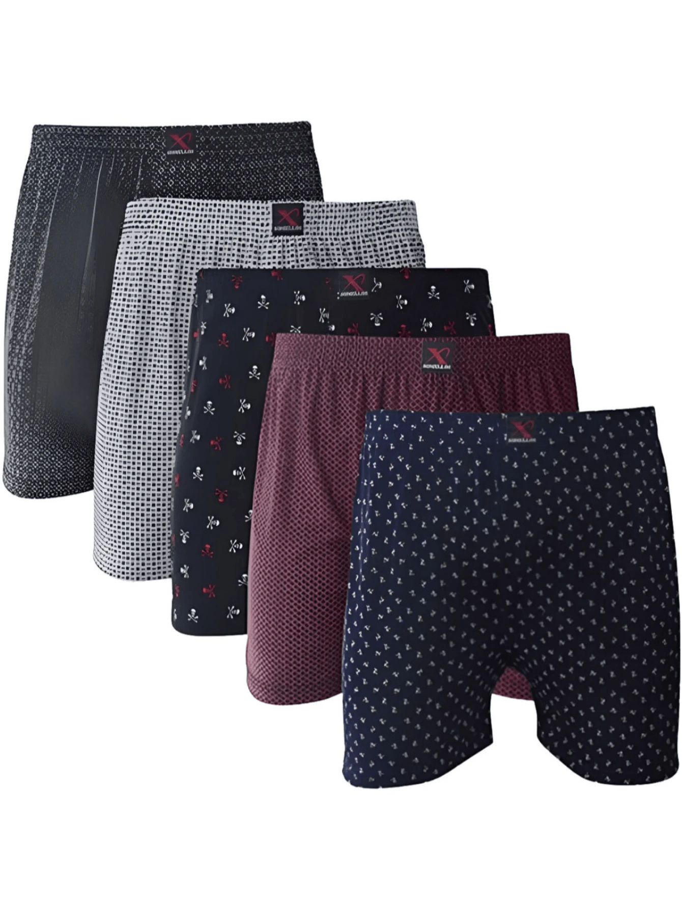 Kit 2  Song In Assorted Printed Liganete - Nhiều màu - Xem 1