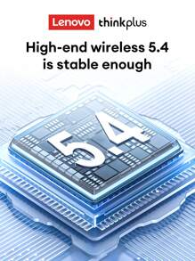 Lenovo 联想 LP23 蓝牙耳机 - 半入耳式，高保真立体声质量，灵敏麦克风，高清语音通话，智能降噪，音乐和游戏双模式切换，低延迟同步，适用于智能手机和笔记本电脑的无线耳机 - 粉色 - 查看 7