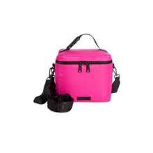 Lunch Tote Crossbody Insulated Chillin Designer Lunch Bag Box - Red - View 10