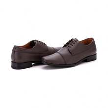 UltraConfort Men's Dress Shoe In Genuine Leather - 咖啡棕 - 查看 2