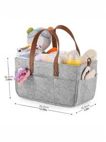 1pc Car Multi-Functional Foldable Storage Bag, Portable Organizer Bag With Multiple Pockets, Travel Storage Hanging Bag, Car Trunk Organizer - View 6