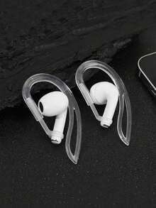 2/4/6PCS Airpods 耳钩 无线耳机 防掉落 防丢失 挂扣 6mm 耳钩 旅行必需品 健身 露营 度假必需品 度假配件 旅行配件 邮轮 - 無色 - 查看 4