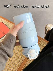 1 bình chân không bằng thép không gỉ có tên tùy chỉnh, uống trực tiếp/miệng ống hút, có tay cầm và thảm chống trượt, 500ml/16,90oz - nhiều màu - Xem 5