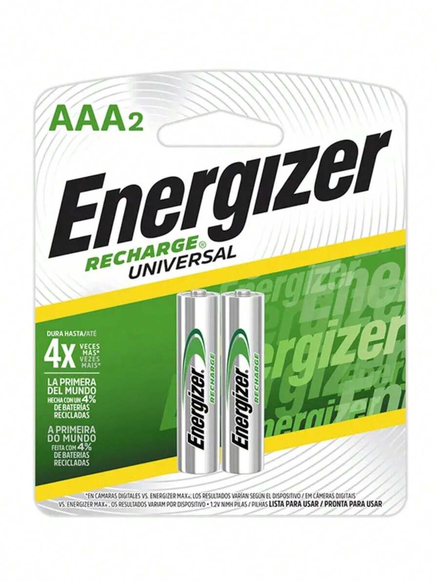 Rechargeable AAA Battery 2 Pcs E000018300 Energizer - AAA - View 1