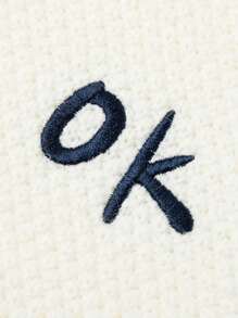 mini bala Boys Girls Sweater Winter Casual Loose Knit Top