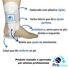 Stabilizing Ankle Brace Volleyball Basketball Handball Professional Provolley Unit - trắng - Xem 2