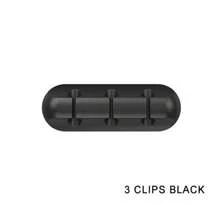 Einfache Kabel-Wickler für Datenkabel-Organisation, Desktop-Kabel-Management Clips - Verschiedenfarbig - Übersicht 17