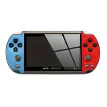 圣诞装饰复古掌上游戏机内置 5000 个游戏游戏便携式游戏机音频视频游戏机 AV 输出生日礼物