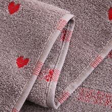 2pcs/Set Mixed Color Towel, Heart Pattern Thickened Absorbent Soft Skin-Friendly Face Towel Washcloth Bathroom Supplies, Multi-Color Combination Available For Home Use Home Bathroom Decor Fall Decor Back To School Dish Cloths Kitchen Towel