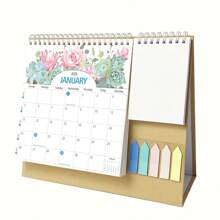 1 件 2025 年月度台历和计划器 - 包括口袋和标签、立式家庭办公整理器 - 套裝 - 查看 10