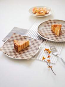 10/15/20/25/30 peças Bloco de Papel à Prova de Óleo, Papel Absorvente de Óleo, Papel Absorvente de Óleo, Batatas Fritas, Hambúrguer, Papel para Pão, Assado, Papel Absorvente para Lanches Fritos
