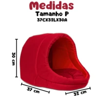 Bed, House, Hideaway, Igloo, Suede For Dogs And Cats - Various Sizes And Colors - Xem 2