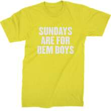 Sundays Are For Dem Boys Mens T-Shirt