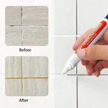 DIY 油漆笔用于颜色修复、填缝剂去除剂、厨房/浴室瓷砖清洁和颜色恢复、防霉和防水的最佳礼物 - 彩色 - 查看 4