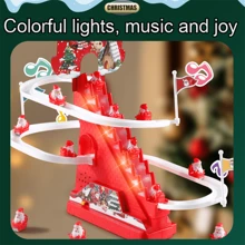 圣诞装饰 3 件装唱歌圣诞玩具、圣诞礼物、圣诞老人跳舞