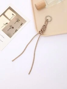 1 件奢华水钻装饰长链钥匙扣，多色 - 彩色 - 查看 5