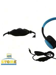 Wired Gaming Headset With Microphone - Màu xanh lam - Xem 4