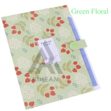 Floral File Folder, File Organizer, Expanding File Folders With Labels, Accordion File Organizer Letter Size For School, Office And Home, 6 Colors Optional - Multicolor - View 5