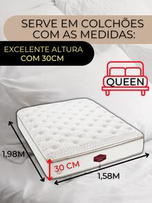 Sheet Set QUEEN SIZE Bed Linen 100% Cotton Mesh 3 Pieces Soft Comfortable Quality With Elastic 1.58 X 1.98 X 30cm Height - POSITANO LILAS - Xem 8