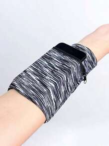Wrist Wallet With Zipper Portable Breathable Perspiration Sports Wrist Bag Outdoor Running Cycling Arm Bag Handbag Clutch Bag Wristlet Bag Organizer Storage Wallet Outdoor Running Arm Bag For Storing Coins Keys And More School Accessories School Supplies Back To School Dorm Essentials Travel Essential