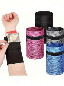 Wrist Wallet With Zipper Portable Breathable Perspiration Sports Wrist Bag Outdoor Running Cycling Arm Bag Handbag Clutch Bag Wristlet Bag Organizer Storage Wallet Outdoor Running Arm Bag For Storing Coins Keys And More School Accessories School Supplies Back To School Dorm Essentials Travel Essential