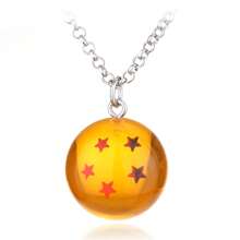1 pieza de accesorio de anime de dragón de bola de fuego estilo caricatura, collar de dragón de bola con diseño de Sun Wukong de líneas 1-7, accesorio personalizado y de tendencia, apto para uso diario