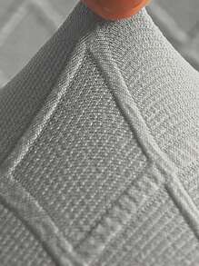 1/4/6pcs Waterproof Chair Covers Seat Protector For Dining Room, Kitchen - Light Grey - View 8