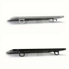 2 Giá đỡ máy tính xách tay bằng hợp kim nhôm di động, Bàn phím nâng mini tiện dụng, Giá đỡ máy tính xách tay vô hình có thể điều chỉnh - Nhiều màu - Xem 10