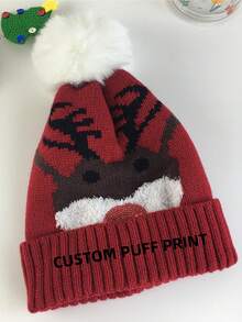 Mũ Giáng sinh in theo yêu cầu, phù hợp cho cả nam và nữ, món quà tuyệt vời - A - Xem 6