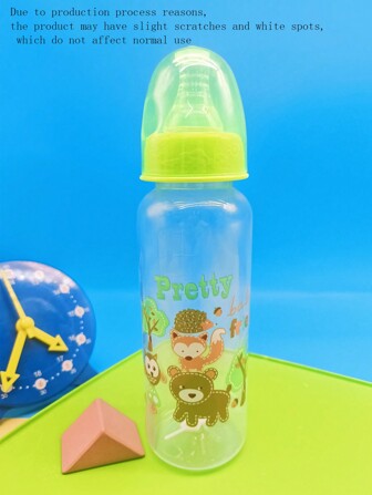 Baby Pp Feeding Bottle Newborn Anti-Colic Anti-Choking Water Cup With Silicone Nipple Mother And Baby Supplies 250ml