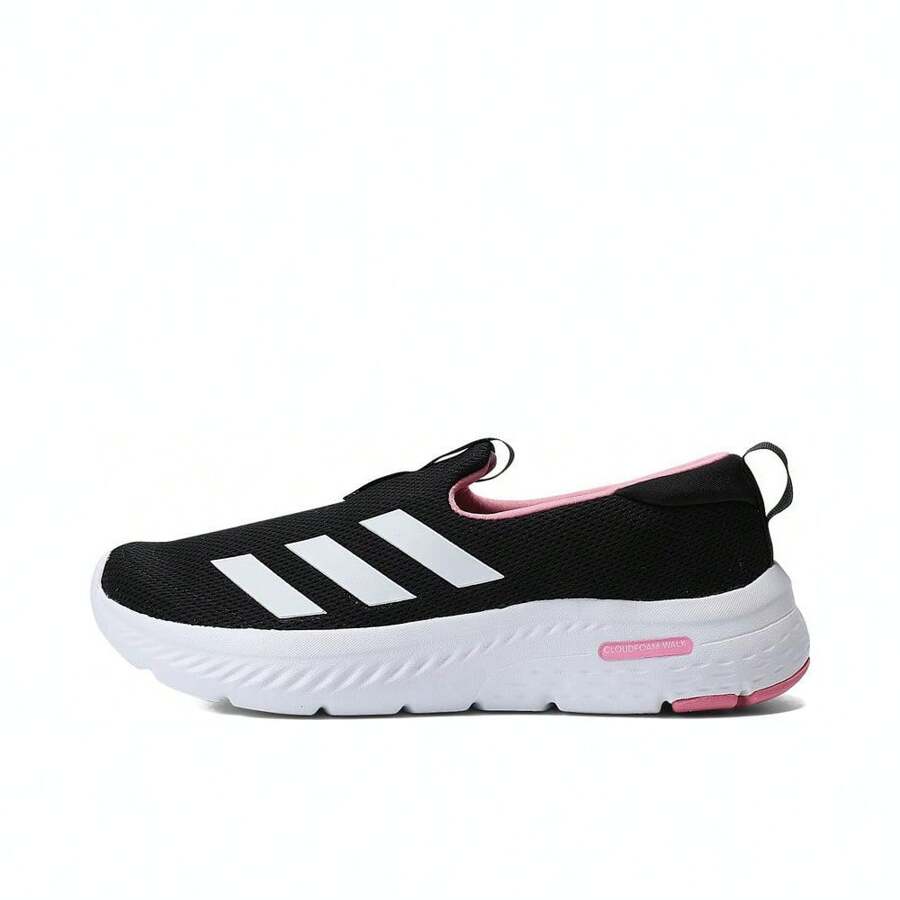 Adidas Zapatillas de running casuales de mujer 2024 con suela gruesa de color contrastante, de corte bajo, ID6516