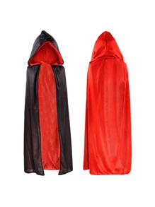 Piratenumhang für Kinder, Cosplay-Kostüm, Abenteuer-Kapuzenrobe für Kinder für Rollenspiele - Verschiedenfarbig - Übersicht 11