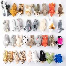 Cartoon Plush Animal Fridge Magnets Cute Design Easy To Stick Fridge Stickers Multifunctional Strong Magnet Refrigerator Magnet