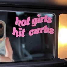 1 miếng dán gương chiếu hậu tiếng Anh cho xe hơi, miếng dán gương chiếu hậu - Nhiều màu - Xem 4