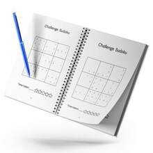 Sudoku Puzzelboek - Uitdagende Wiskundige Geestestraining Om Logica En Redeneren Te Verbeteren, Uitgebreid Wiskunde Oefenboek Voor Mentale Stimulatie, Geavanceerde Probleemoplossende Oefeningen, Activiteitenboek Voor Volwassenen, Wiskunde Oefening, Wiskunde Speelgoed, Sudoku, Boeken, Puzzelboek, Puzzelboeken Voor Kinderen, Interactief Boek, Puzzel Voor Kinderen