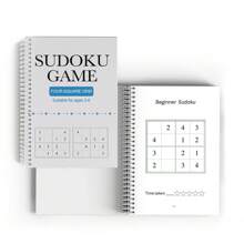Sudoku Puzzelboek - Uitdagende Wiskundige Geestestraining Om Logica En Redeneren Te Verbeteren, Uitgebreid Wiskunde Oefenboek Voor Mentale Stimulatie, Geavanceerde Probleemoplossende Oefeningen, Activiteitenboek Voor Volwassenen, Wiskunde Oefening, Wiskunde Speelgoed, Sudoku, Boeken, Puzzelboek, Puzzelboeken Voor Kinderen, Interactief Boek, Puzzel Voor Kinderen
