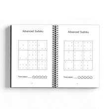 Sudoku Puzzelboek - Uitdagende Wiskundige Geestestraining Om Logica En Redeneren Te Verbeteren, Uitgebreid Wiskunde Oefenboek Voor Mentale Stimulatie, Geavanceerde Probleemoplossende Oefeningen, Activiteitenboek Voor Volwassenen, Wiskunde Oefening, Wiskunde Speelgoed, Sudoku, Boeken, Puzzelboek, Puzzelboeken Voor Kinderen, Interactief Boek, Puzzel Voor Kinderen