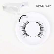 Lông mi nam châm 3 nam châm không cần kẻ mắt - Lông mi nam châm có thể tái sử dụng, trông tự nhiên Bộ lông mi giả 3D không cần keo kèm dụng cụ bôi, có thể tái sử dụng và chống thấm nước, không cần keo, dễ đeo - Mi tự nhiên - Xem 13