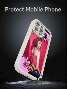 1 pieza Funda personalizada para teléfono, diseño DIY con fotos, autorretratos, fotos de grupo. Compatible con iPhone, resistente a caídas, rayones y huellas digitales, con funda suave de TPU recubierta completamente. Ideal como regalo personal, de pareja, familia, amigos, cumpleaños, aniversario