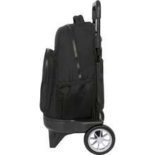 Mochila Gde. C/Ruedas Compact Evol. Ext. F.C.Barcelona "Black" - Mochila con ruedas - Diseño extensible - Mochila con asa telescopica - Mochila con multiples compartimentos - Color negro - Mochila del FC Barcelona - Multicolor - Ver 3